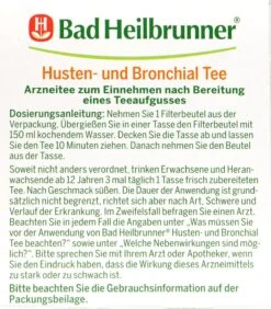 Bad Heilbrunner Husten- Und Bronchialtee - 8 Beutel -Deutschland Pflegoria Verkaufs-Shop Bad20Heilbrunner20Husten 20und20Bronchialtee 75122 L01