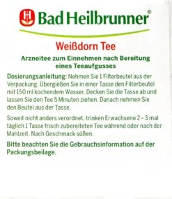 Bad Heilbrunner Weißdorntee - 8 Beutel -Deutschland Pflegoria Verkaufs-Shop Bad20Heilbrunner20Weissdorntee 74524 L01