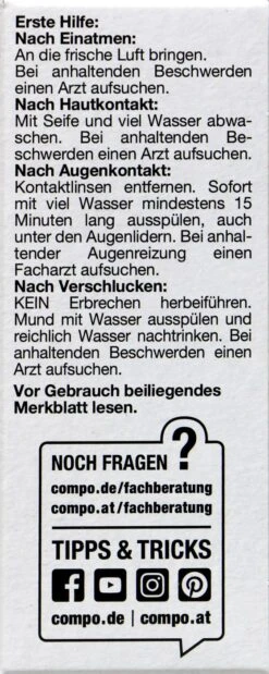 Compo Bi 58 N Insektizid - 30 Ml 6 Compo Bi 58 N Insektizid - 30 Ml -Deutschland Pflegoria Verkaufs-Shop Compo20Bi205820N 31801 L01