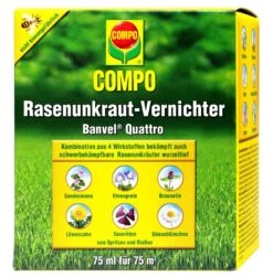 Compo Rasenunkraut-Vernichter Banvel Quattro - 75 Ml