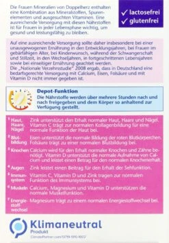 Doppelherz Frauen Mineralien + Kollagen - 30 Stück -Deutschland Pflegoria Verkaufs-Shop Doppelherz20Frauen20Mineralien2020Kollagen 77806 H01