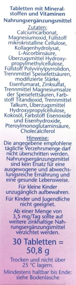 Doppelherz Frauen Mineralien + Kollagen - 30 Stück -Deutschland Pflegoria Verkaufs-Shop Doppelherz20Frauen20Mineralien2020Kollagen 77806 R01
