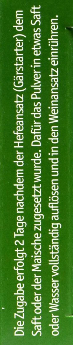 Kitzinger Hefenährsalz - 10 G -Deutschland Pflegoria Verkaufs-Shop Hefenaehrsalz 15135 R01