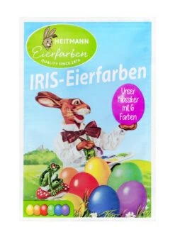 Deutschland Pflegoria Verkaufs-Shop 29 Heitmann Eierfarben Iris Heißfärbetabletten - 6 Stück
