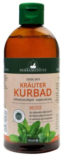 Herbamedicus Kräuter BAD Melisse - 0,5 L