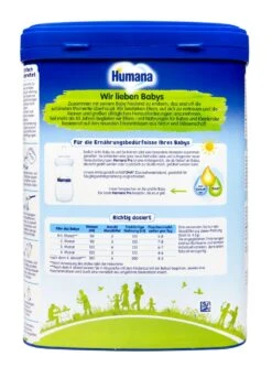 Humana Anfangsmilch Pre - 750g -Deutschland Pflegoria Verkaufs-Shop Humana20Anfangsmilch20Pre 94851 H01