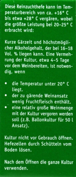 Kitzinger Hefe Liebfraumlich - 20 Ml -Deutschland Pflegoria Verkaufs-Shop Kitzinger Hefe Liebfraumilch 15117 L01