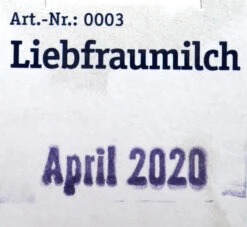 Kitzinger Hefe Liebfraumlich - 20 Ml -Deutschland Pflegoria Verkaufs-Shop Kitzinger Hefe Liebfraumilch 15117 O01
