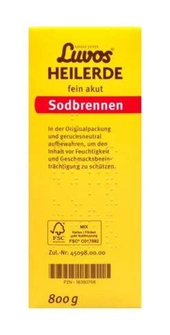 Luvos Heilerde 1 Fein Akut Sodbrennen - 800 G -Deutschland Pflegoria Verkaufs-Shop Luvos20Heilerde20120Fein20akut20Sodbrennen 50186 L01