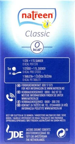 Natreen Classic Süßstoff - 500 Stück - 32 G -Deutschland Pflegoria Verkaufs-Shop Natreen20Classic20Suessstoff 17508 H01