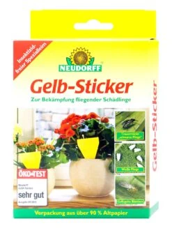 Neudorff Gelb-Sticker - 10 Stück