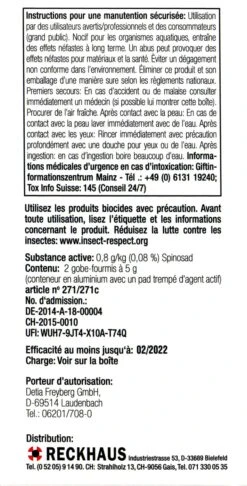 Recozit Ameisenköderdose - 2 Stück -Deutschland Pflegoria Verkaufs-Shop Recozit20Ameisenkoederdose 37266 R01