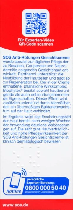 SOS Anti Rötungen Creme - 50 Ml 6 SOS Anti Rötungen Creme - 50 Ml -Deutschland Pflegoria Verkaufs-Shop SOS20Anti20Roetungen20Creme20 19530 H01