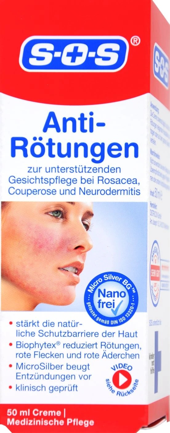 SOS Anti Rötungen Creme - 50 Ml 1 SOS Anti Rötungen Creme - 50 Ml