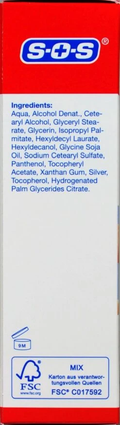 SOS Micro Silber-Creme Zur Intensivpflege - 100 Ml -Deutschland Pflegoria Verkaufs-Shop SOS20Micro20Silber Creme20zur20Intensivpflege 19230 L01