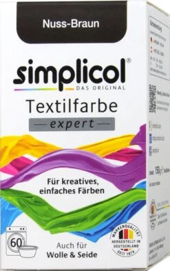 Simplicol Expert Nuss-Braun Textilfarbe - 1716 - 150 G