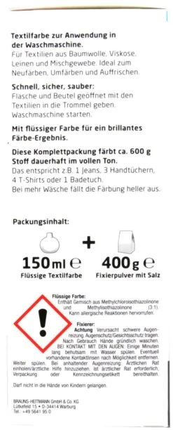 Simplicol Intensiv Elegantes-Grau Textilfarbe - 1817 -Deutschland Pflegoria Verkaufs-Shop Simplicol20Intensiv20Elegantes Grau20Textilfarbe 27310 L01