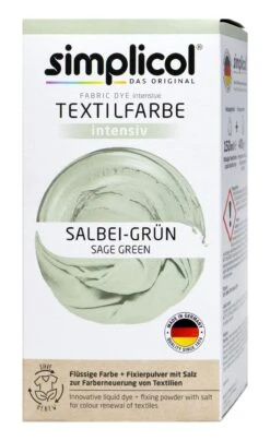 Simplicol Intensiv Salbei-Grün Textilfarbe - 1027252