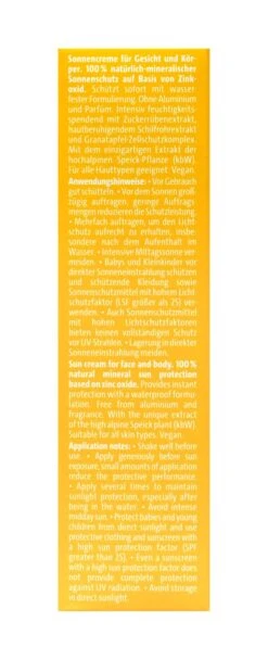 Speick Sun Sonnencreme LSF 50+ - 60 Ml Kopie -Deutschland Pflegoria Verkaufs-Shop Speick20Sun20Sonnencreme20LSF205020 20256 R01