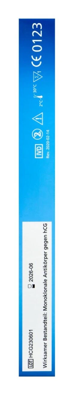 Testamed Schwangerschaftstest - 1 Stück -Deutschland Pflegoria Verkaufs-Shop Testamed20Schwangerschaftstest 66436 L01